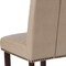 Flash Furniture Midcentury Parsons Chair, 18.5 W 27-1/2" L 39.75 H, Leather Seat BT-P-BG-LEA-GG - alternate 3
